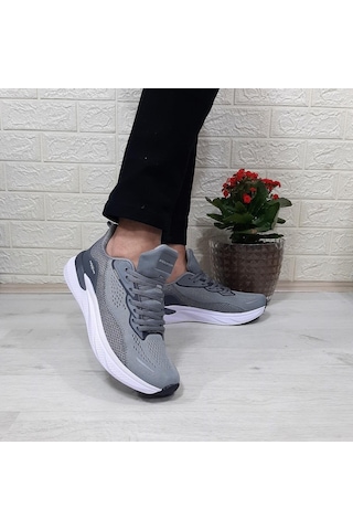 M.p 1603 Gri Renk Rahat Koşu Erkek Spor Ayakkabı 001