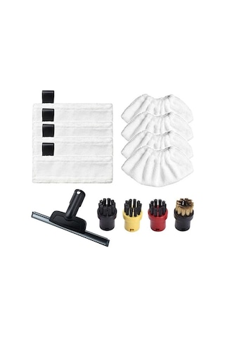 Forestbird Paspas Bezi Karcher Uyumlu Easyfix Sc2 Sc3 Sc4 Sc5 Buharlı Temizleyici Mikrofiber Zemin Elbise Buharlı Fırça 1 Adet