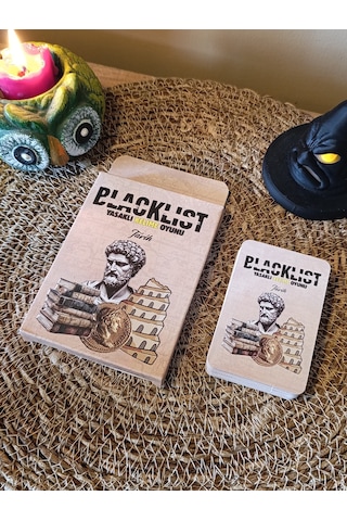Blacklist Yasaklı Kelime Oyunu Tarih Kese Hediyeli 50 Kart Eğlenceli & Öğretici Grup Oyunu