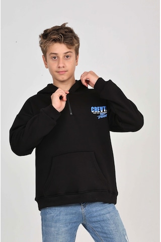 Toontoy Kids Toontoy Erkek Çocuk Create Baskılı Sweatshirt Siyah