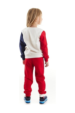 Minnie Lisanslı Kız Çocuk eşofman takımı Ekru