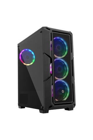 Frisby FC-9430G 650W 80+ 4x120 MM RGB Fanlı Oyuncu Bilgisayar Kasası