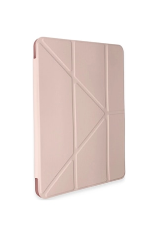 Huawei Matepad Air 11.5 Kılıf Kalemlikli Mars Tablet Kılıfı - Rose Gold Arka Kapak