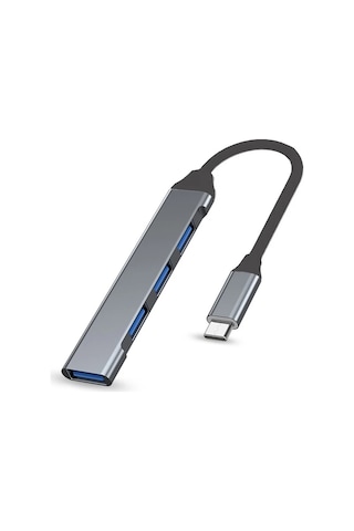 Anunnaki Type-c To Usb Hub 4 Port Çoklayıcı Apple Uyumlu MacBook Ile Çoğaltıcı Type C To Usb Converter Hub