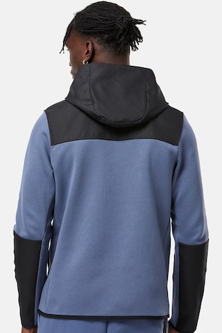 Nike Tech Fleece Full Zip Unisex Hoodie Kapüşonlu Sweatshirt Mavi Mavi - Siyah