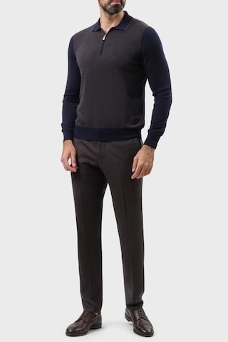 Gran Sasso Erkek Polo Yaka Kazak 43108 14713 598 Lacivert Lacivert