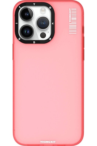 Apple Uyumlu iPhone 15 Pro Max Kılıf Buzlu Mat Tasarım Youngkit Hidden Sand Serisi Kapak
