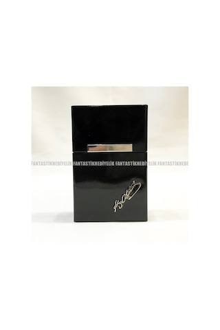 Atatürk Imzalı Mıknatıs Kapak Alüminyum Sigara Tutun Kutu Tabaka