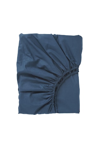 Çift Kişilik Lastikli Çarşaf Koyu Mavi Renk Meridyendukkan 160x200 Cm Pamuk-liyosel