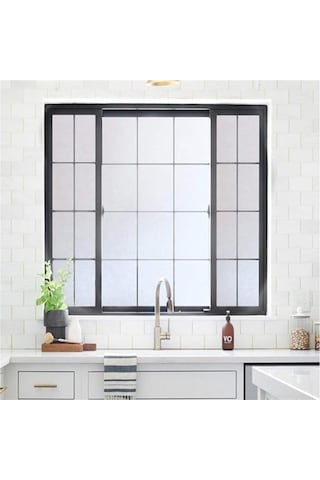 3 Metre X 45 Cm. Uv Engelleyici Buzlu Cam Filmi