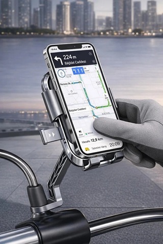 Xy-089 Motosiklet & Bisiklet Ayna Baglantılı Telefon Tutucu - 99