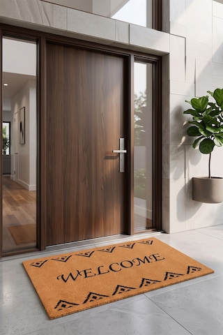 Villadia Home Textile Kapı Önü Paspası Kaymaz Taban Dekoratif Paspas Ev Giriş Antre İç Ve Dış Mekan Paspası 45x70 Cm 18ypycoco