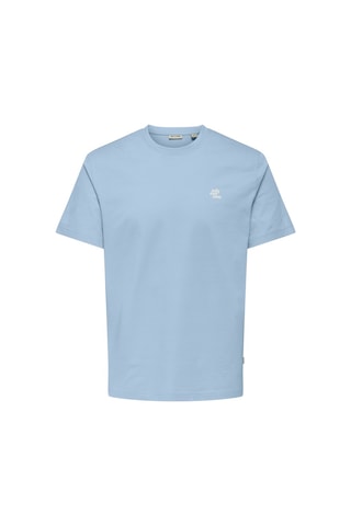 Only & Sons Maxim Erkek Mavi Tişört 22036952-skw