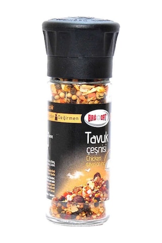 Bağdat Tavuk Çeşnisi Değirmen Kapak Cam 50 G