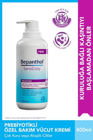 Bepanthol Sensi Daily Pompalı Vücut Kremi 400 ML