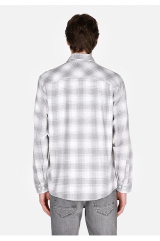 Colin's Colins Regular Fit Shirt Neck Ekoseli Erkek Gri Uzun Kol Gömlek Cl1073577 Cl1073577 Q1.v1 Gra Gri