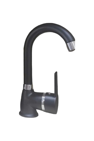 Mintev Siyah Ultra Lüx Lavabo Bataryası Siyah