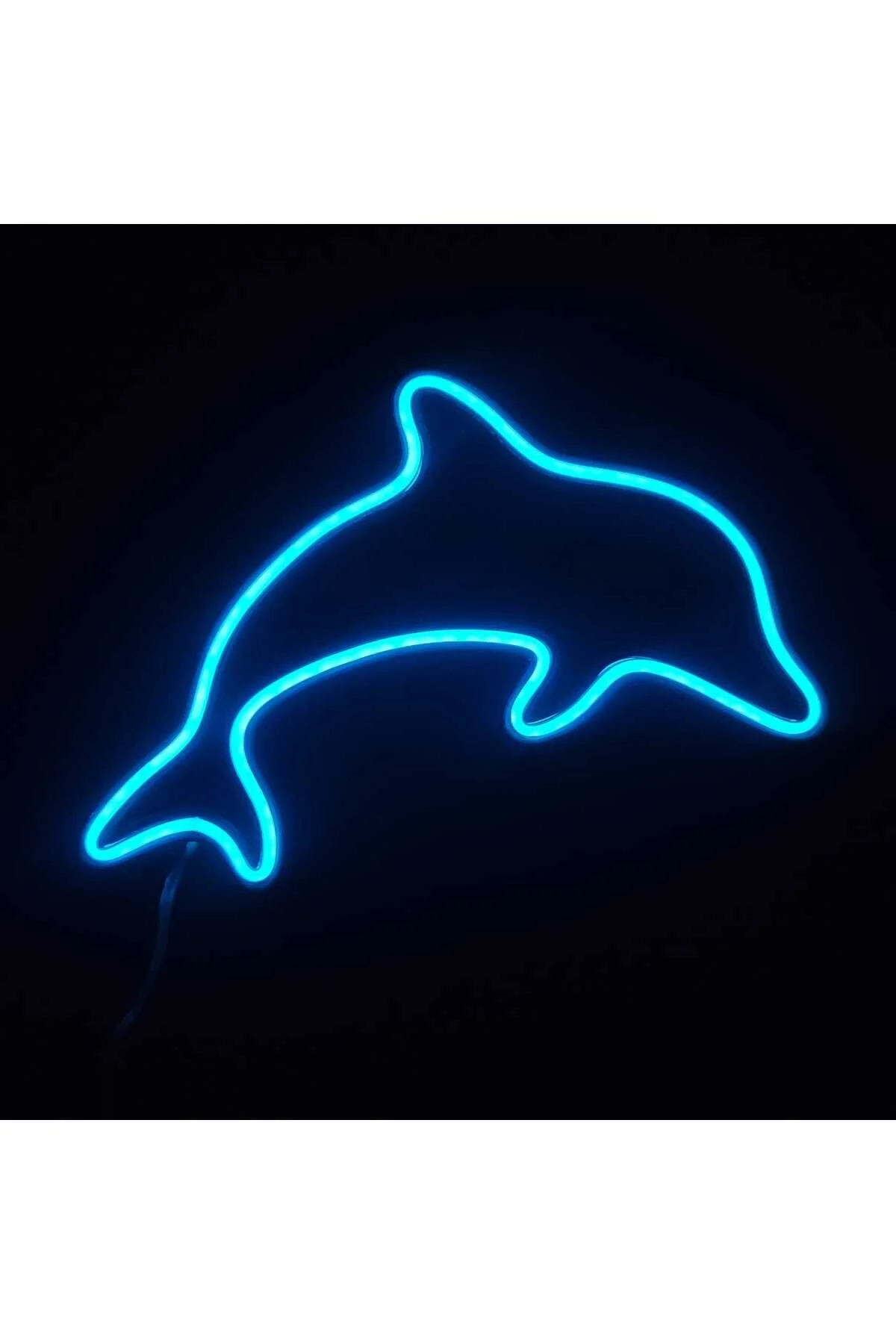 Yunus Neon Led 3d Baskı Buz Mavisi
