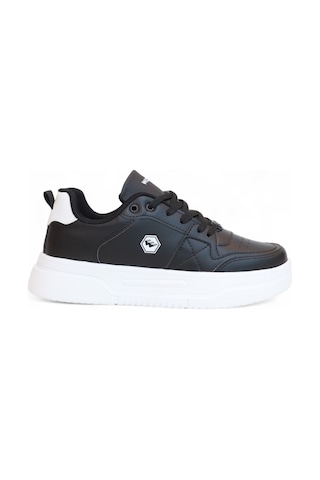2227-wickers Air Force Modeli Anatomik Tabanlı Üst Kalite Unisex Sneakers Ayakkabı SİYAH-BEYAZ