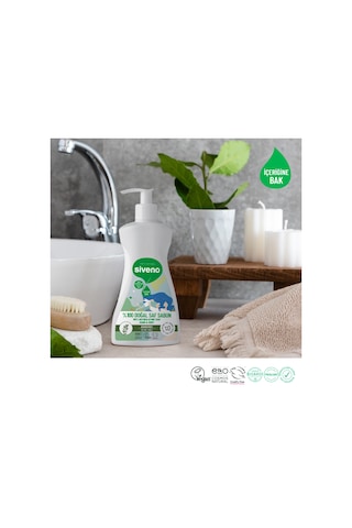 Siveno %100 Doğal Sıvı Kastil Sabun Defne Yağlı Nemlendirici Bitkisel Vegan 300 ML