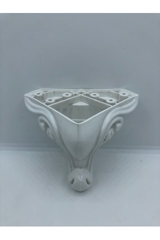 PLASTİK, 10*9*9 CM BEYAZ DOLAP,KOLTUK,MOBİLYA AYAĞI (4 ADET)