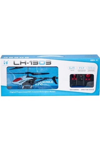 Lh1303 Kumandalı  Işıklı Helikopter 21 CM -Can