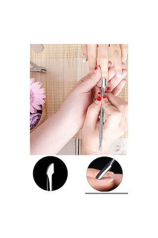 Yıwu Tırnak Eti İtici & Düzeltici Ergonomik Çelik Tasarım 4 Parça