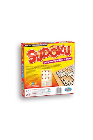 Ahşap Sudoku Oyunu Ahşap