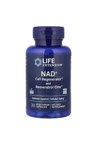 Life Extension Nad+ Cell Regenerator And Resveratrol Elite Fisetin Brain & Cognitive 30 Veg Cap Aromasız