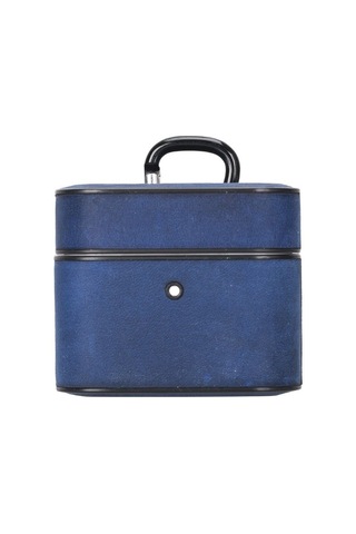 Toyigoo Toyigoo Casquet Apple Airpods 3.nesil Uyumlu Deri Kılıf G21 Mavi