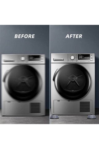 Çamaşır Makinesi Altlığı Titreşim Önleyici Kaydırmaz Vantuzlu Stoper