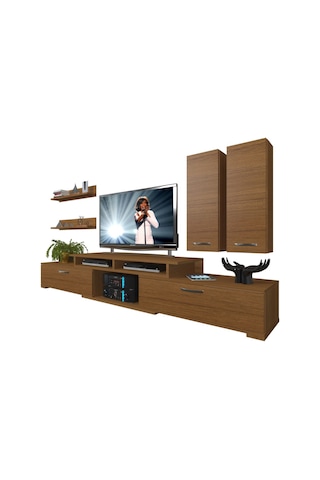 Decoraktiv Flex 5d130 Mdf Tv Ünitesi Tv Sehpası Ceviz