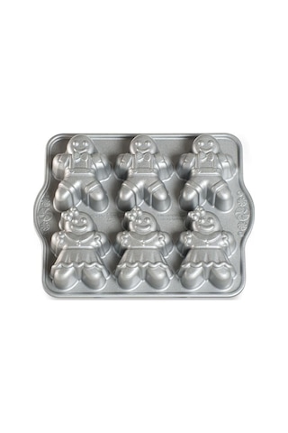 Nordicware Gingerbread Mini Kek Kalıbı 86948 Altın
