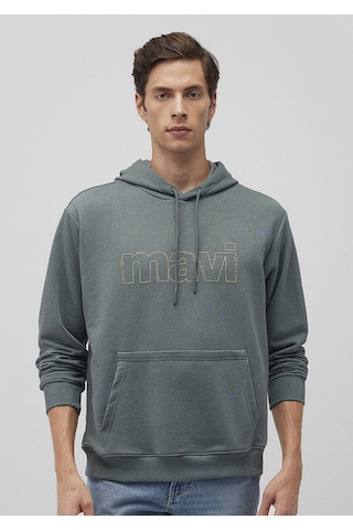 Mavi - Yeşil Sweatshirt 0s10196-71577 Yeşil