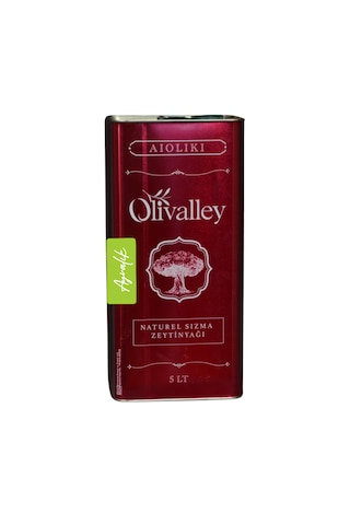 Olivalley Ayvalık Edremit Naturel Sızma Zeytinyağı 5 L