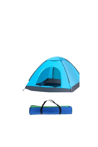 Onetick 6 Kişilik Dayanıklı Kamp Çadırı 220 x 250 x 150 CM - Çok Renkli