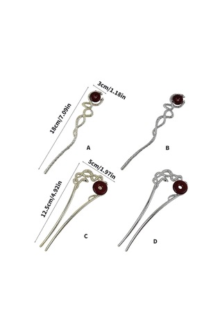 Narin Saç Çubuğu Zarif Yılanlar Saç Takısı Yılan Takısı Çin Geleneksel Dekoratif Saç Takısı Gümüş Çift Yılan Çok Renkli