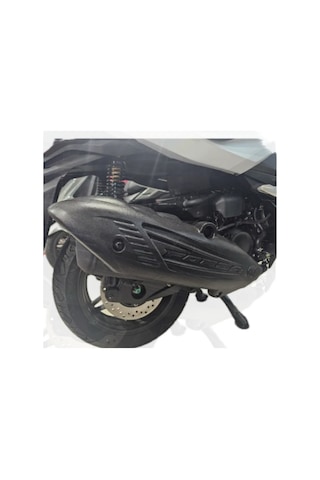 Modimot Egzoz Koruma - Honda Forza 250 2023-2024 Siyah