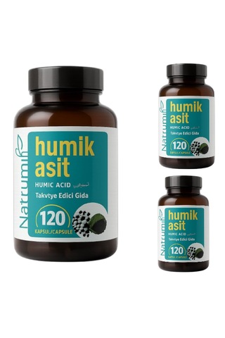 Natrumin Humik Asit 120 Kapsül 3 Adet