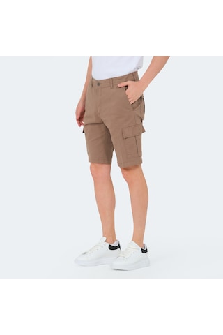 Slazenger EARNINGS Erkek Cepli Kargo Toprak Şort