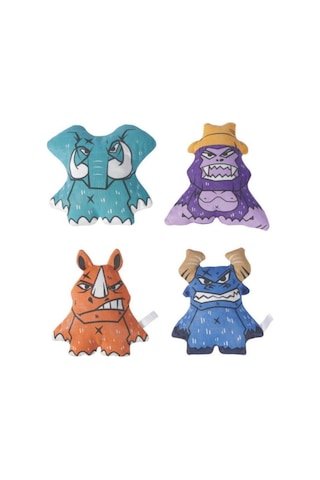 M-pets Savage Gergedan Peluş Köpek Oyuncağı 22x19 Cm