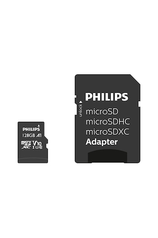 Phılıps Microsd 128gb Fm12mp45b/00 Class10 Hafıza Kartı