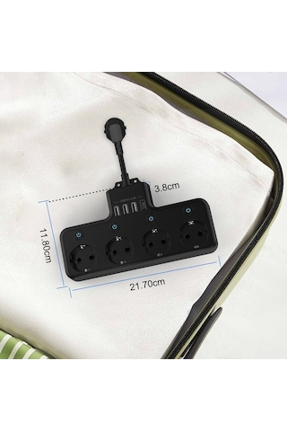 Ganzhoushop Yeni X X Usb, Type-c Termal Priz Priz Nesil Korumalı İn Duvar Cbtx Akım 8 4'lü 4000w 3 1 1 Og 0