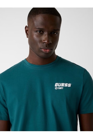 Guess Lauro Regular Fit Erkek T-shirt Z6rı12ı3z14 Petrol