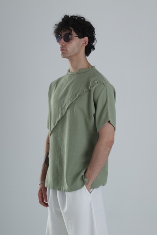 Cocopelli Tasarım Yeşil T-shirt Coc1205 Yeşil