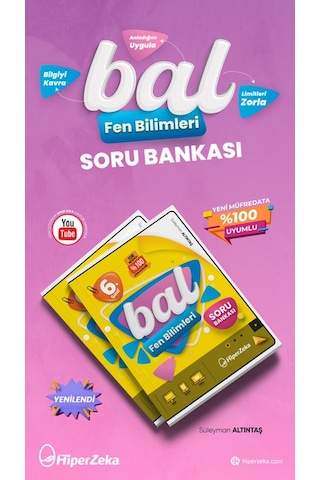 2027 6. Sınıf Bal Fen Bilimleri Soru Bankası |Süleyman Altıntaş