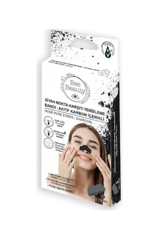 Aktif Karbon Siyah Nokta Bandı 6 Lı