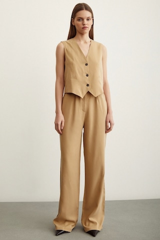 Never More Geniş Paça Pantolon Camel