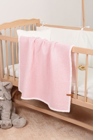 Pouf Bebek Battaniye 100x120 CM Alize Pembe Renkli