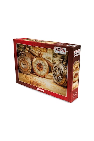 Nova 2000 Parça Antika Saatler Puzzle - 46004